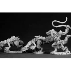 Tabletop Miniatures>Reaper Miniatures Lizard Hunting Pack (3 Pcs) 02331 Dark Heaven Unpainted Metal - Your Source for Gaming Essentials