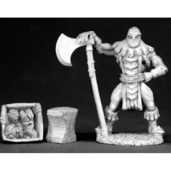 Tabletop Miniatures>Reaper Miniatures Logar the Executioner #02547 Dark Heaven Unpainted Metal - Your Source for Gaming Essentials