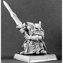 Tabletop Miniatures>Reaper Miniatures Logrim, Dwarf Captain #14304 Dwarves Unpainted RPG Mini Figure - Your Source for Gaming Essentials
