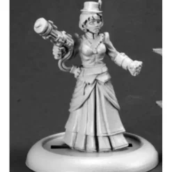 Tabletop Miniatures>Reaper Miniatures Mad Scientist (Female) #59009 Savage Worlds Unpainted D&D Mini - Your Source for Gaming Essentials