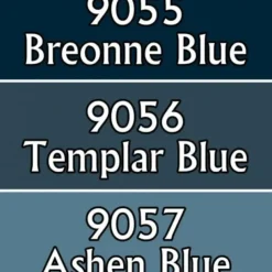 Tabletop Miniatures>Reaper Miniatures Martial Blues #09719 Master Series Triads 3 Pack .5oz Paint - Your Source for Gaming Essentials