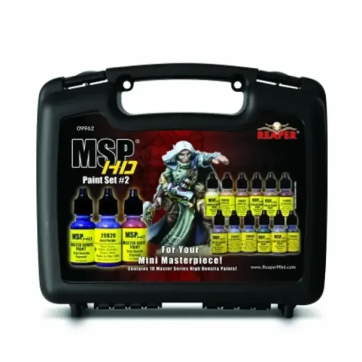 Tabletop Miniatures>Reaper Miniatures Master Series HD Paint Set 2 #09962 for Painting Mini Figures - Your Source for Gaming Essentials