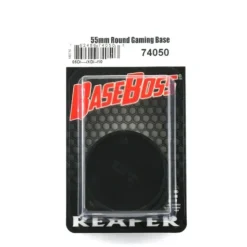 Tabletop Miniatures>Reaper Miniatures 55mm Round Gaming Base (10) #74050 Accessory - Your Source for Gaming Essentials