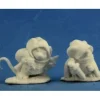 Tabletop Miniatures>Reaper Miniatures Mousling Thief and Assassin #77287 Bones Unpainted Figure - Your Source for Gaming Essentials
