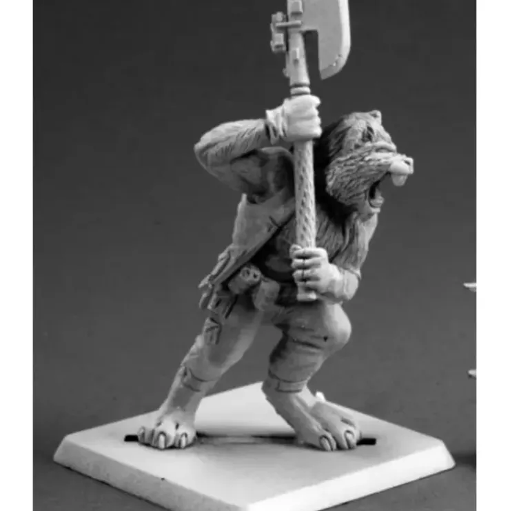 Reaper Miniatures Mrrowl, Tigerian Merc #50259 Chronoscope D&D RPG Mini Figure - Your Source for Gaming Essentials* Tabletop Miniatures
