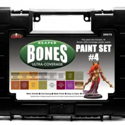 Tabletop Miniatures>Reaper Miniatures MSP Bones Ultra-Coverage Paint Set #4 - 16 Bottles - Your Source for Gaming Essentials