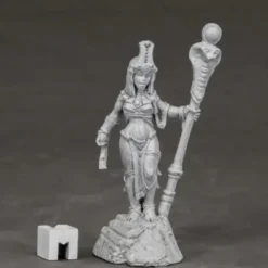 Tabletop Miniatures>Reaper Miniatures Mummy Queen #03854 Dark Heaven Legends Unpainted Metal Figure - Your Source for Gaming Essentials