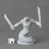 Tabletop Miniatures>Reaper Miniatures Nagendra Captain#03887 Dark Heaven Unpainted Metal Mini - Your Source for Gaming Essentials