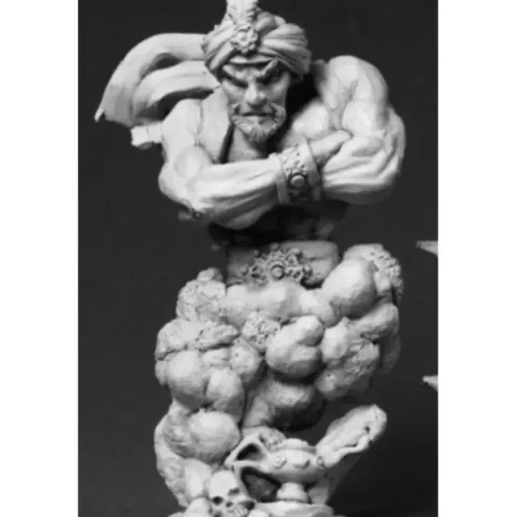 Tabletop Miniatures>Reaper Miniatures Naseer, Genie Of Hakir #03254 Dark Heaven Unpainted Metal - Your Source for Gaming Essentials