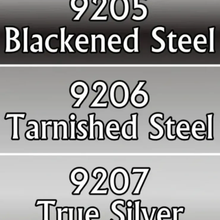 Tabletop Miniatures>Reaper Miniatures Natural Steel #09769 Master Series Triads 3 Pack .5oz Paint - Your Source for Gaming Essentials