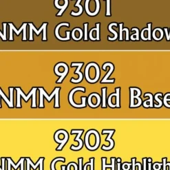 Tabletop Miniatures>Reaper Miniatures NMM Gold Colors #09801 Master Series Triads 3 Pack .5oz Paint - Your Source for Gaming Essentials