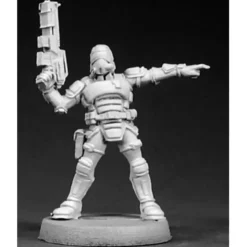 Tabletop Miniatures>Reaper Miniatures NOVA Corporate Security Sergeant #50005 Chronoscope Figure - Your Source for Gaming Essentials