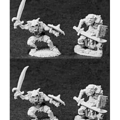 Tabletop Miniatures>Reaper Miniatures Orc Warriors Of Kargir 4 Pieces #06015 Dark Heaven Legends - Your Source for Gaming Essentials
