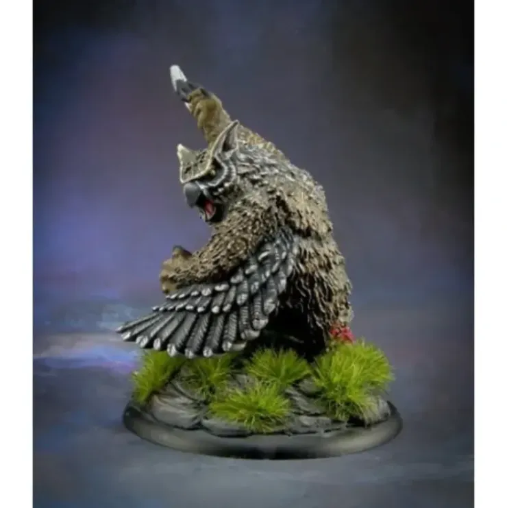 Reaper Miniatures Owlbear #44001 Bones Black Plastic D&D RPG Mini Figure - Your Source for Gaming Essentials* Tabletop Miniatures