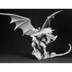 Tabletop Miniatures>Reaper Miniatures Pathfinder Red Dragon #60028 Metal Unpainted Miniature Mini - Your Source for Gaming Essentials