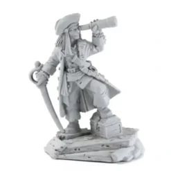 Tabletop Miniatures>Reaper Miniatures Pirate With Spyglass #04026 Unpainted Metal Figure - Your Source for Gaming Essentials