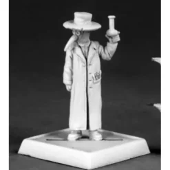 Tabletop Miniatures>Reaper Miniatures Plague Doctor #60058 Pathfinder Miniatures Unpainted D&D Mini - Your Source for Gaming Essentials