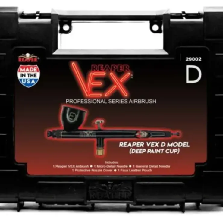Tabletop Miniatures>Reaper Miniatures Professional Series Airbrush for Figure Painting - VEX D Model - Your Source for Gaming Essentials