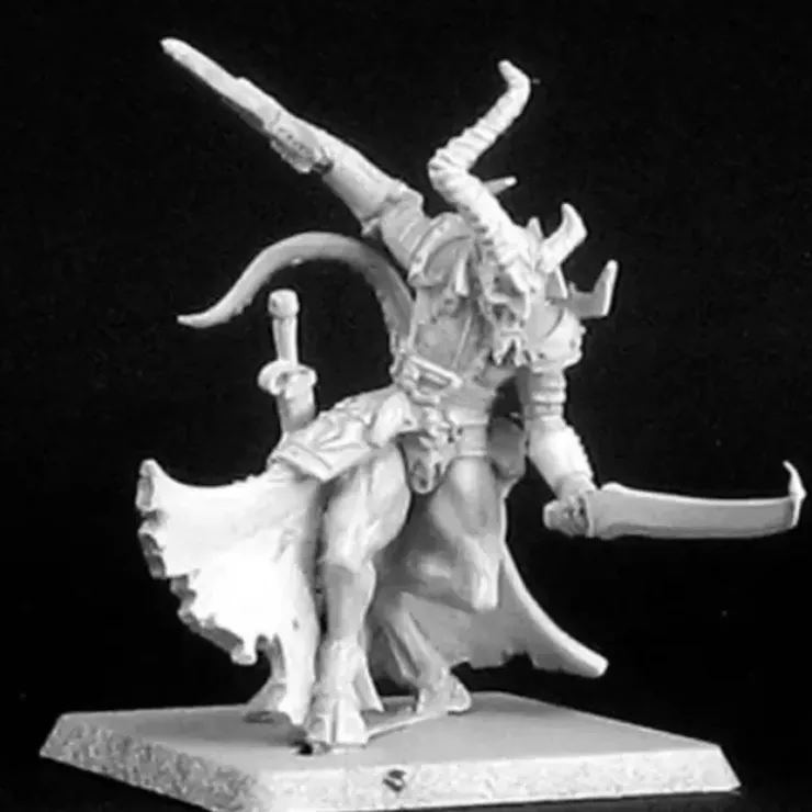 Tabletop Miniatures>Reaper Miniatures Rahl, Duke of Pain #14436 Darkspawn Unpainted RPG Mini Figure - Your Source for Gaming Essentials