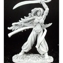 Tabletop Miniatures>Reaper Miniatures Rasia, Bladedancer #02970 Dark Heaven Legends Unpainted Metal - Your Source for Gaming Essentials