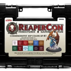 Tabletop Miniatures>Reaper Miniatures ReaperCon 2020 Commemorative MSP Colors Set #1 (12 Paints) - Your Source for Gaming Essentials