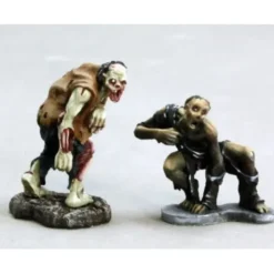 Tabletop Miniatures>Reaper Miniatures Ronnie & Reggie, Zombies 2P 03601 Dark Heaven Unpainted Metal - Your Source for Gaming Essentials