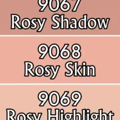 Tabletop Miniatures>Reaper Miniatures Rosy Skintones #09723 Master Series Triads 3 Pack .5oz Paint - Your Source for Gaming Essentials