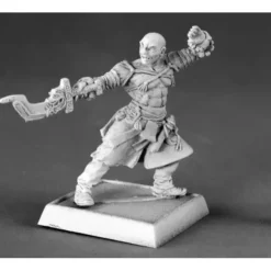 Tabletop Miniatures>Reaper Miniatures Sajan, Iconic Monk #60016 Pathfinder Miniatures Unpainted Mini - Your Source for Gaming Essentials