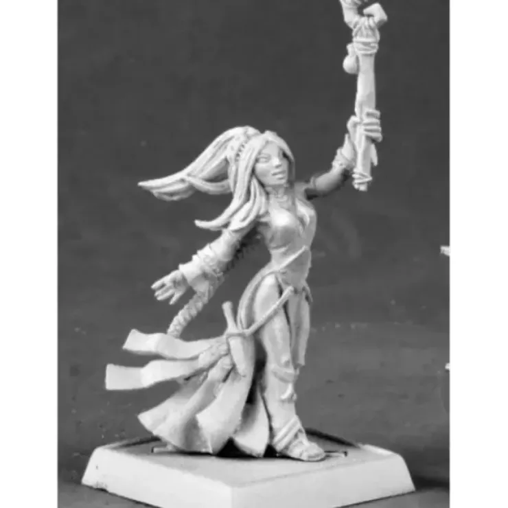 Tabletop Miniatures>Reaper Miniatures Seoni, Original Version #60034 Pathfinder Miniatures Unpainted - Your Source for Gaming Essentials