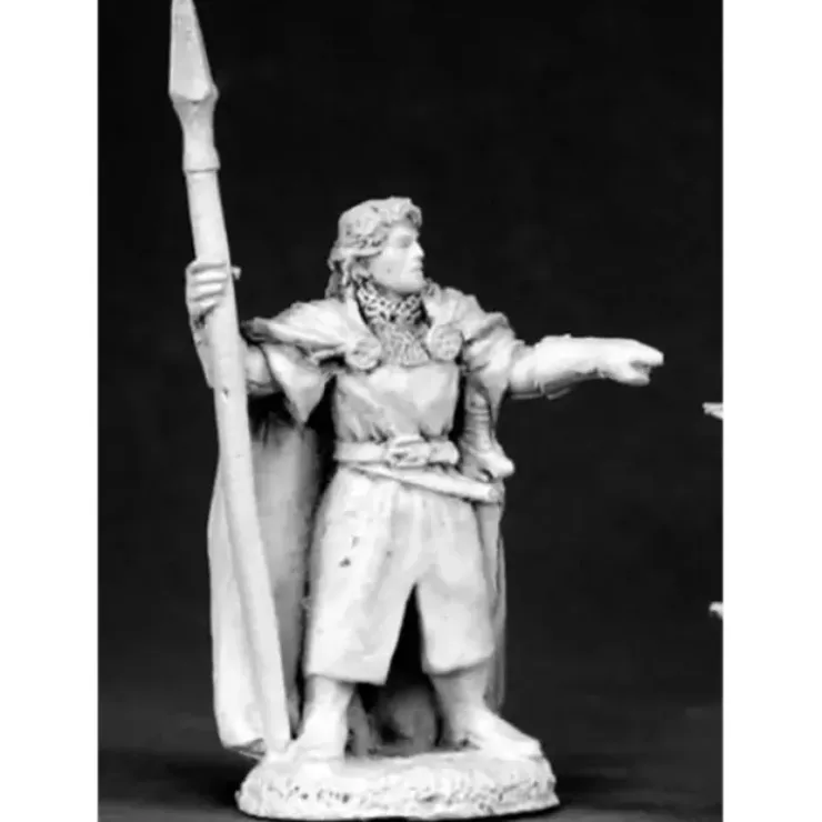 Tabletop Miniatures>Reaper Miniatures Sir Aidin, Ivy Crown #02494 Dark Heaven Unpainted Metal - Your Source for Gaming Essentials