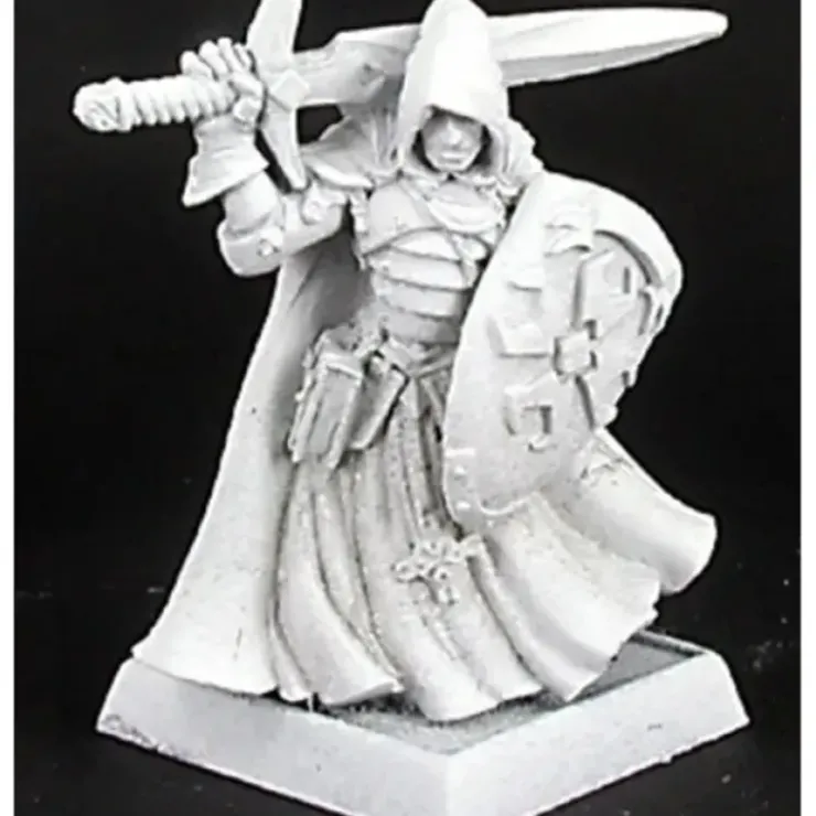 Tabletop Miniatures>Reaper Miniatures Sir Brannor, Crusaders Captain #14200 Crusaders Unpainted Mini - Your Source for Gaming Essentials