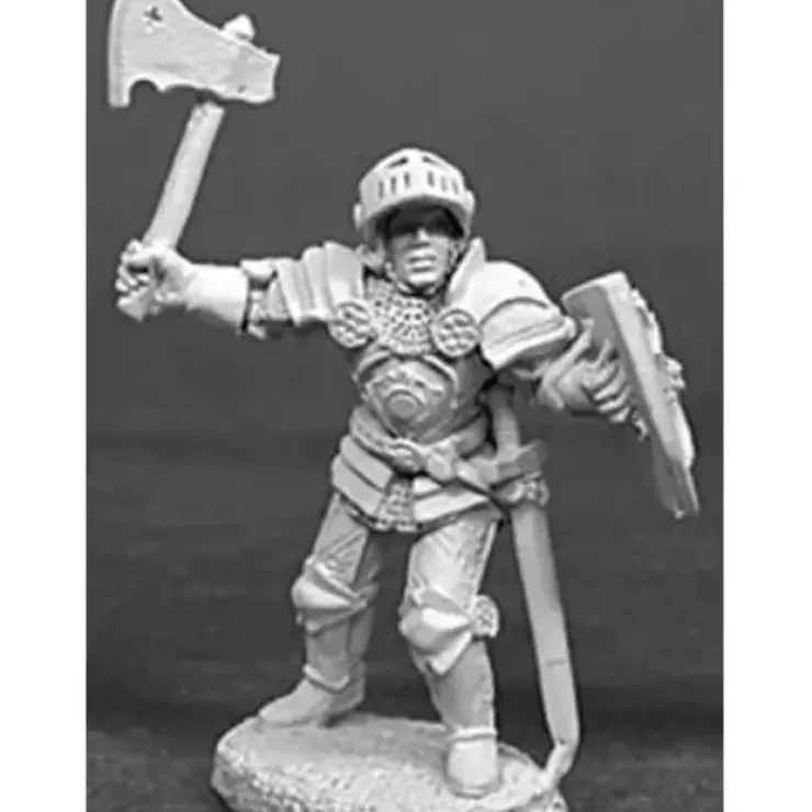 Tabletop Miniatures>Reaper Miniatures Sir Falkirk Nobleheart #02033 Dark Heaven Unpainted Metal - Your Source for Gaming Essentials