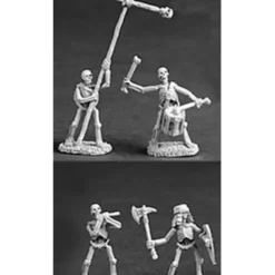 Tabletop Miniatures>Reaper Miniatures Skeletal Command 4 Pieces 06032 Dark Heaven Legends Army Packs - Your Source for Gaming Essentials