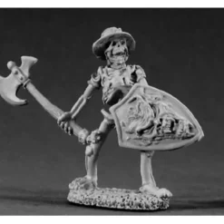 Tabletop Miniatures>Reaper Miniatures Skeleton With Axe #02128 Dark Heaven Legends Unpainted Metal - Your Source for Gaming Essentials