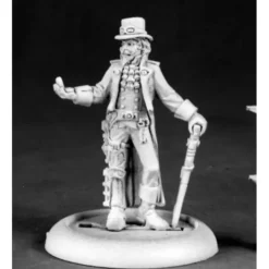 Tabletop Miniatures>Reaper Miniatures Smedley Cloverdash, Evil Villain #50187 Chronoscope Figure - Your Source for Gaming Essentials