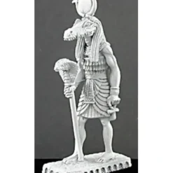 Tabletop Miniatures>Reaper Miniatures Sobek Statue #02928 Dark Heaven Legends Unpainted Metal Figure - Your Source for Gaming Essentials