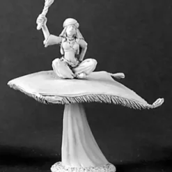 Tabletop Miniatures>Reaper Miniatures Sorceress On Flying Carpet #03075 Dark Heaven Unpainted Metal - Your Source for Gaming Essentials