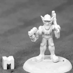 Tabletop Miniatures>Reaper Miniatures Space Goblin Mechanic #50344 Chronoscope Unpainted Metal Mini - Your Source for Gaming Essentials