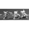 Tabletop Miniatures>Reaper Miniatures Space Mouslings (3) 01434 Special Edition Unpainted Mini Metal - Your Source for Gaming Essentials