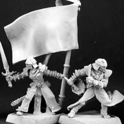 Tabletop Miniatures>Reaper Miniatures Standard & Musician, Overlords #14310 Overlords Unpainted Mini - Your Source for Gaming Essentials