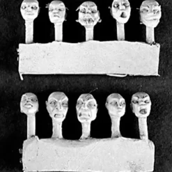 Tabletop Miniatures>Reaper Miniatures Starter Heads 10 #75010 Sculpting Accessories and conversions - Your Source for Gaming Essentials