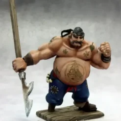 Tabletop Miniatures>Reaper Miniatures Stieg Brinegrog, Pirate #03627 Dark Heaven Unpainted Metal - Your Source for Gaming Essentials