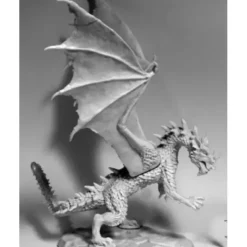Tabletop Miniatures>Reaper Miniatures Stormwing, Dragon #77578 Bones Unpainted RPG D&D Mini Figure - Your Source for Gaming Essentials