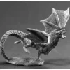 Tabletop Miniatures>Reaper Miniatures Swamp Dragon Hatchling #03694 Dark Heaven Unpainted Metal - Your Source for Gaming Essentials