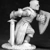 Tabletop Miniatures>Reaper Miniatures Templar Knight #02513 Dark Heaven Legends Unpainted Metal - Your Source for Gaming Essentials