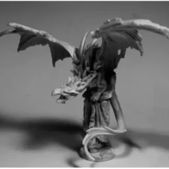 Tabletop Miniatures>Reaper Miniatures Temple Dragon#77503 Bones RPG D&D Mini Figure - Your Source for Gaming Essentials