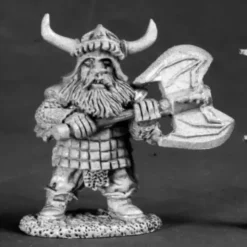 Tabletop Miniatures>Reaper Miniatures Thurge Threeforge Dwarf Hero 03550 Dark Heaven Unpainted Mini - Your Source for Gaming Essentials