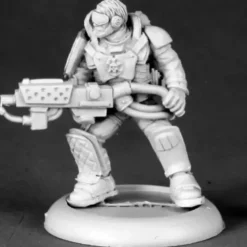 Tabletop Miniatures>Reaper Miniatures "Torch" McHughes, IMEF Flame Thrower #50175 Chronoscope Figure - Your Source for Gaming Essentials