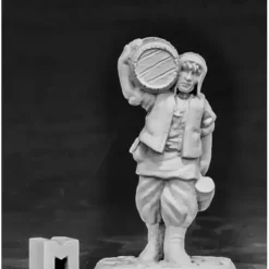 Tabletop Miniatures>Reaper Miniatures Townsfolk - Cooper #03859 Dark Heaven Unpainted Metal Mini - Your Source for Gaming Essentials