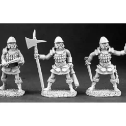 Tabletop Miniatures>Reaper Miniatures Townsfolk IX: Town Guard 3P 03165 Dark Heaven Unpainted Metal - Your Source for Gaming Essentials